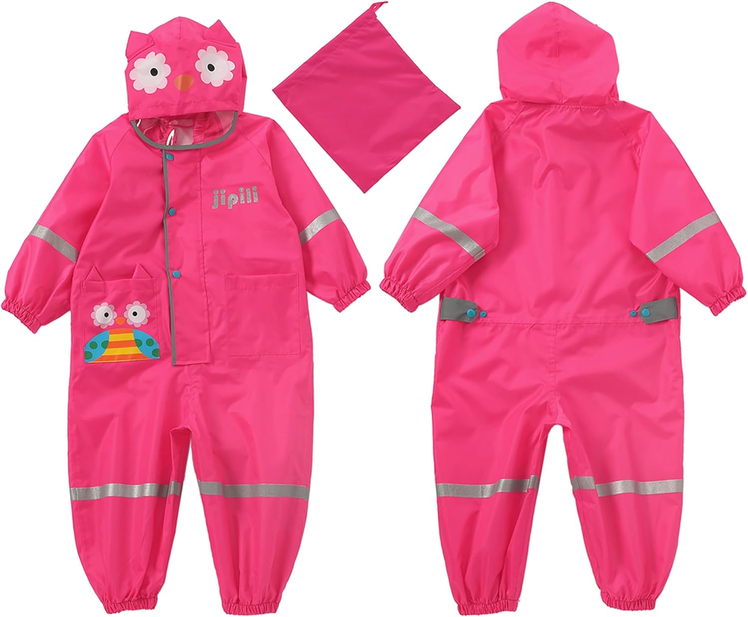 Fewlby Toddler Rain Jacket 1-10yr S-XL
