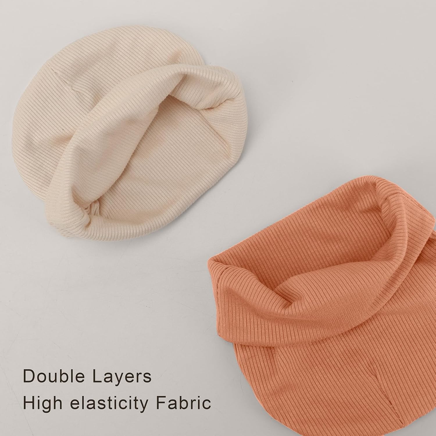 DRESHOW BQUBO Newborn Safety Hats Scratch-Mitigating Gloves