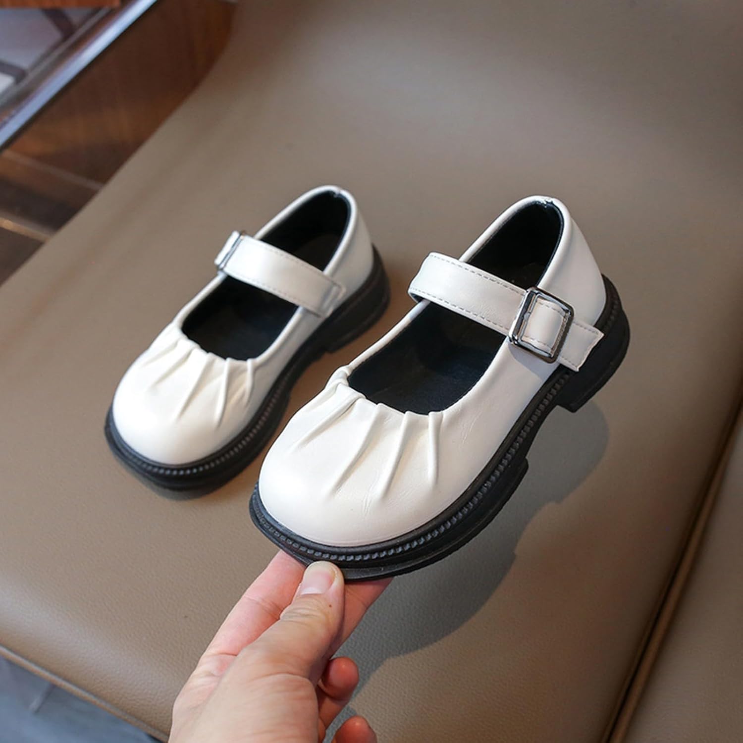 Winter Mary Jane Dress Shoes for Little Kids