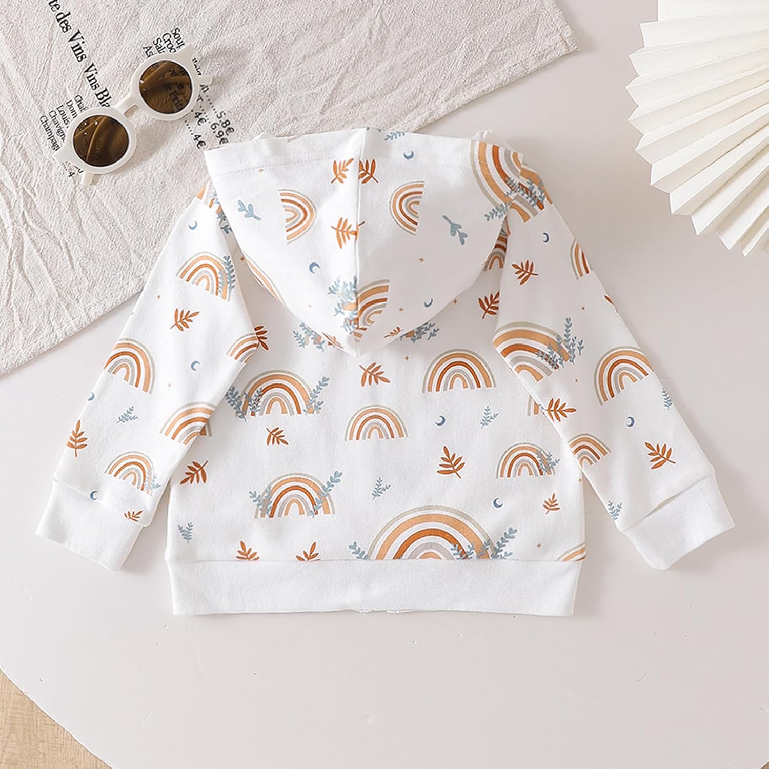 Cotton Full-Zip Baby Hoodie 0-24 Months Premium Design