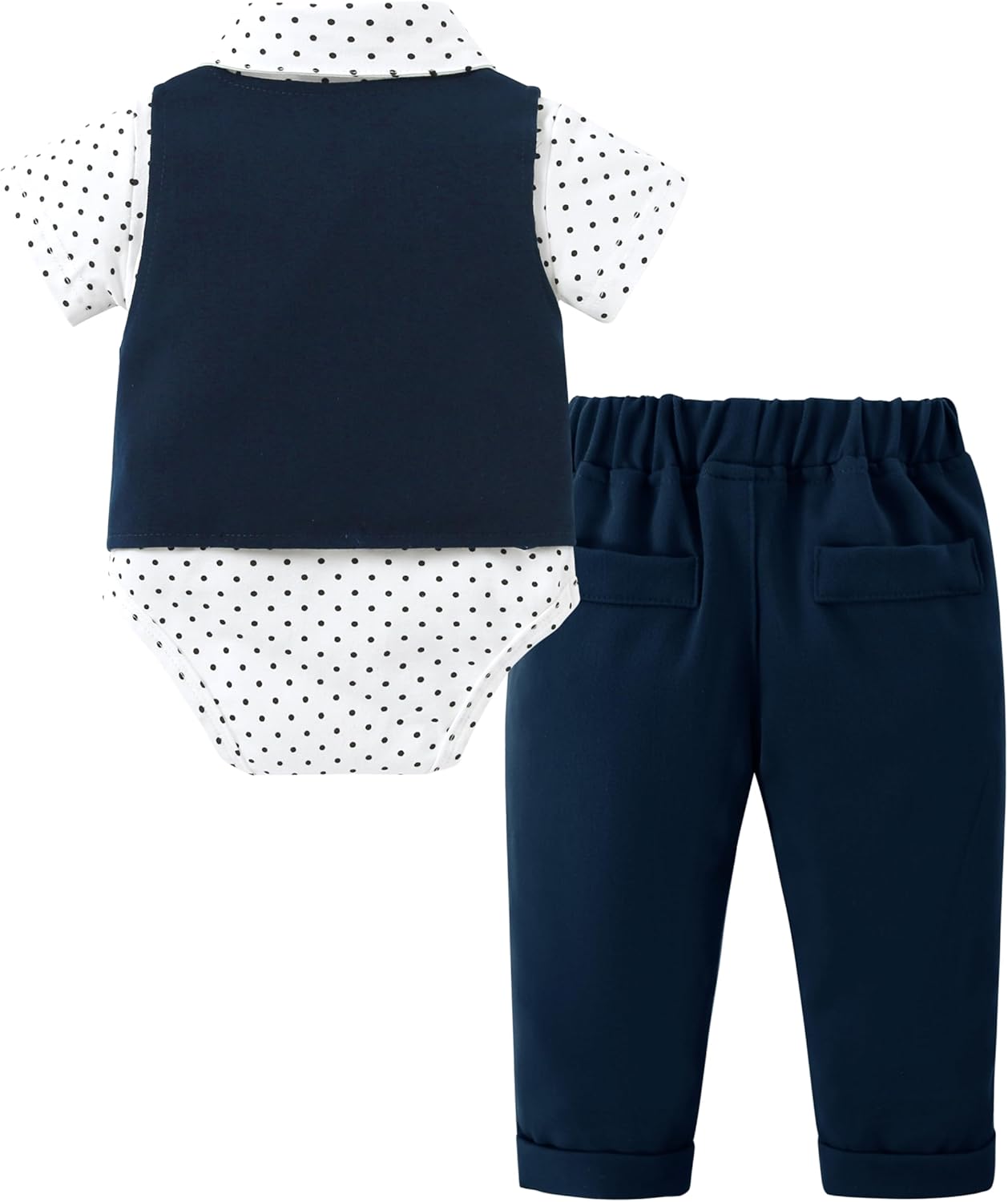 YALLET 4-Piece Baby Boys Outfits