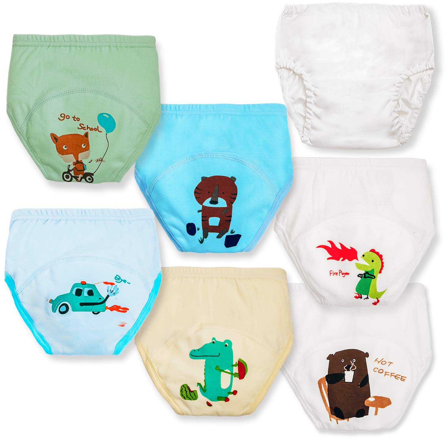 Joyo Roy 6Pcs Training Underwear for Boys