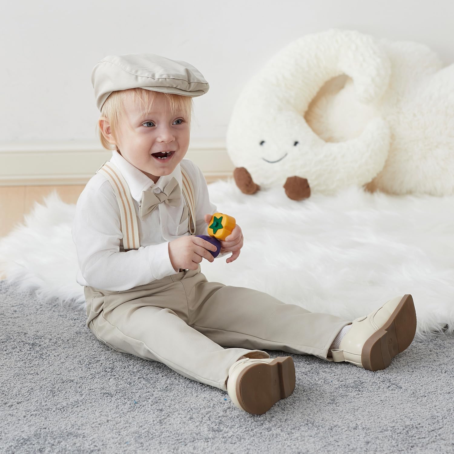 SALNIER Baby Tuxedo Suit