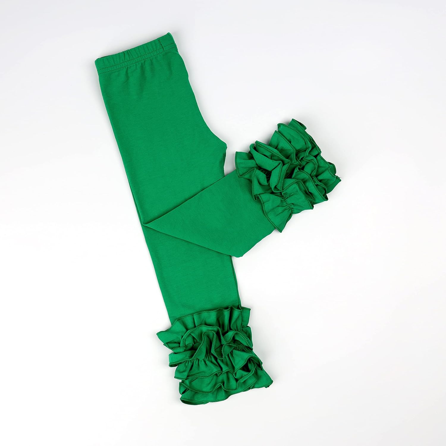 Stylish Cotton Ruffle Leggings for Baby Girls