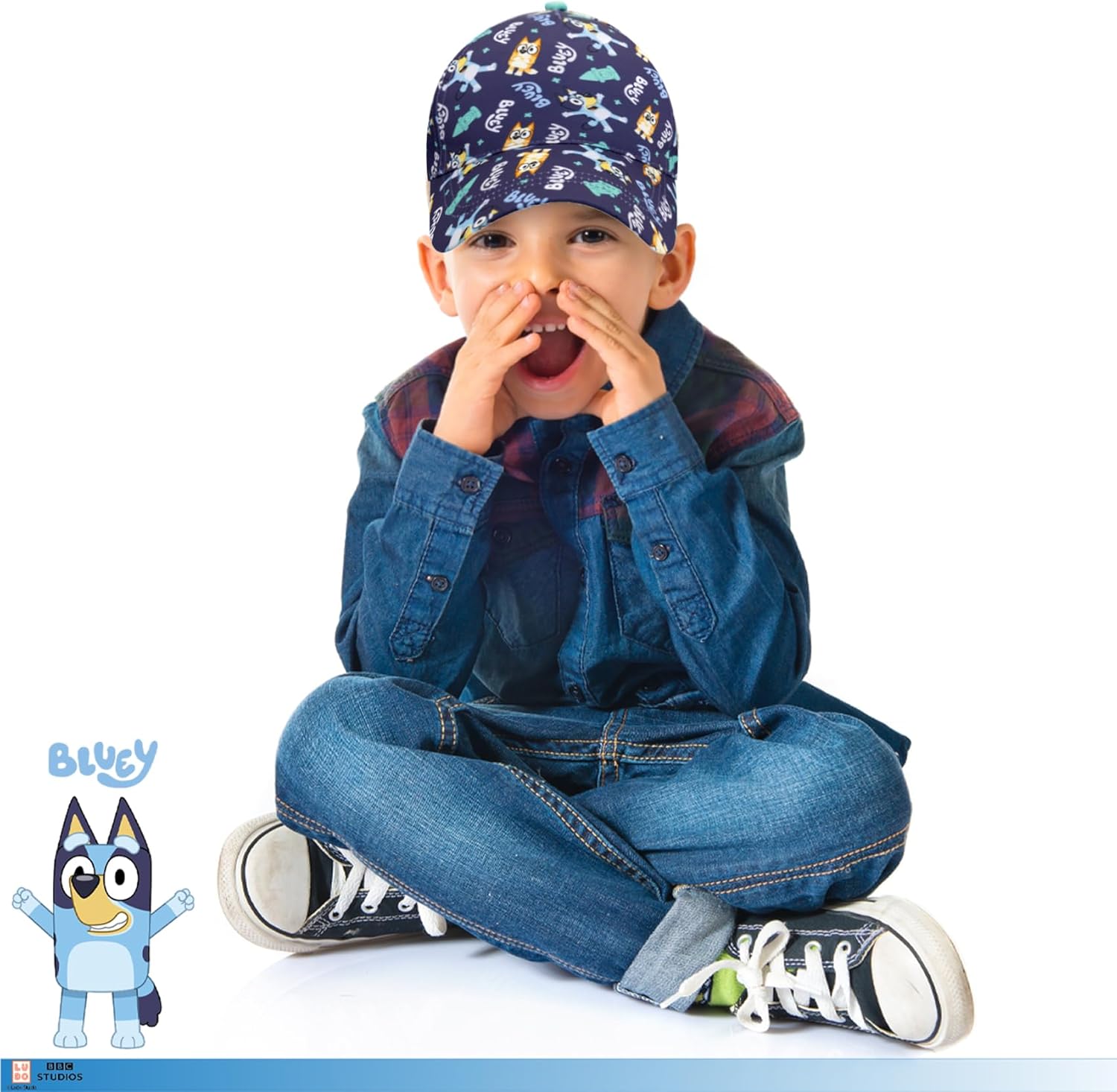Cute Toddler Baseball Cap Bluey