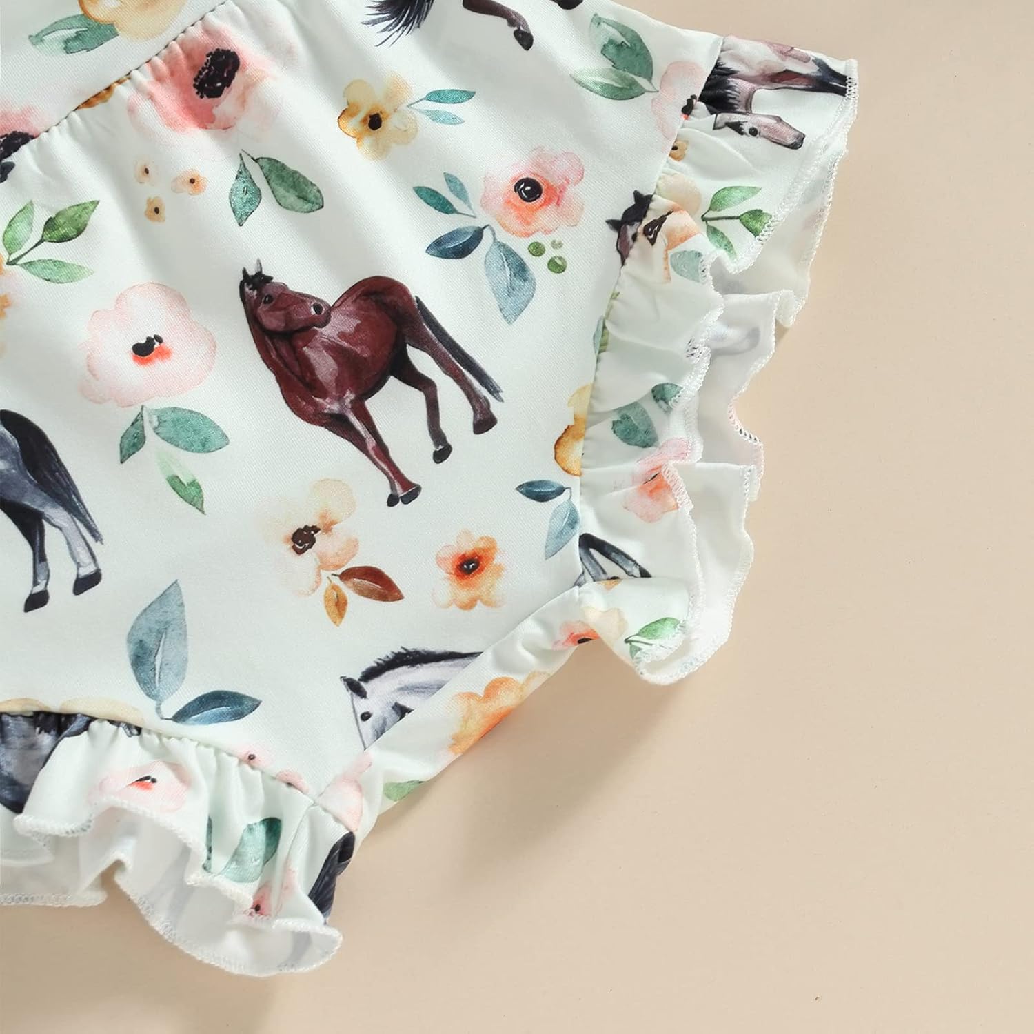 3-Piece Toddler Summer Romper Set