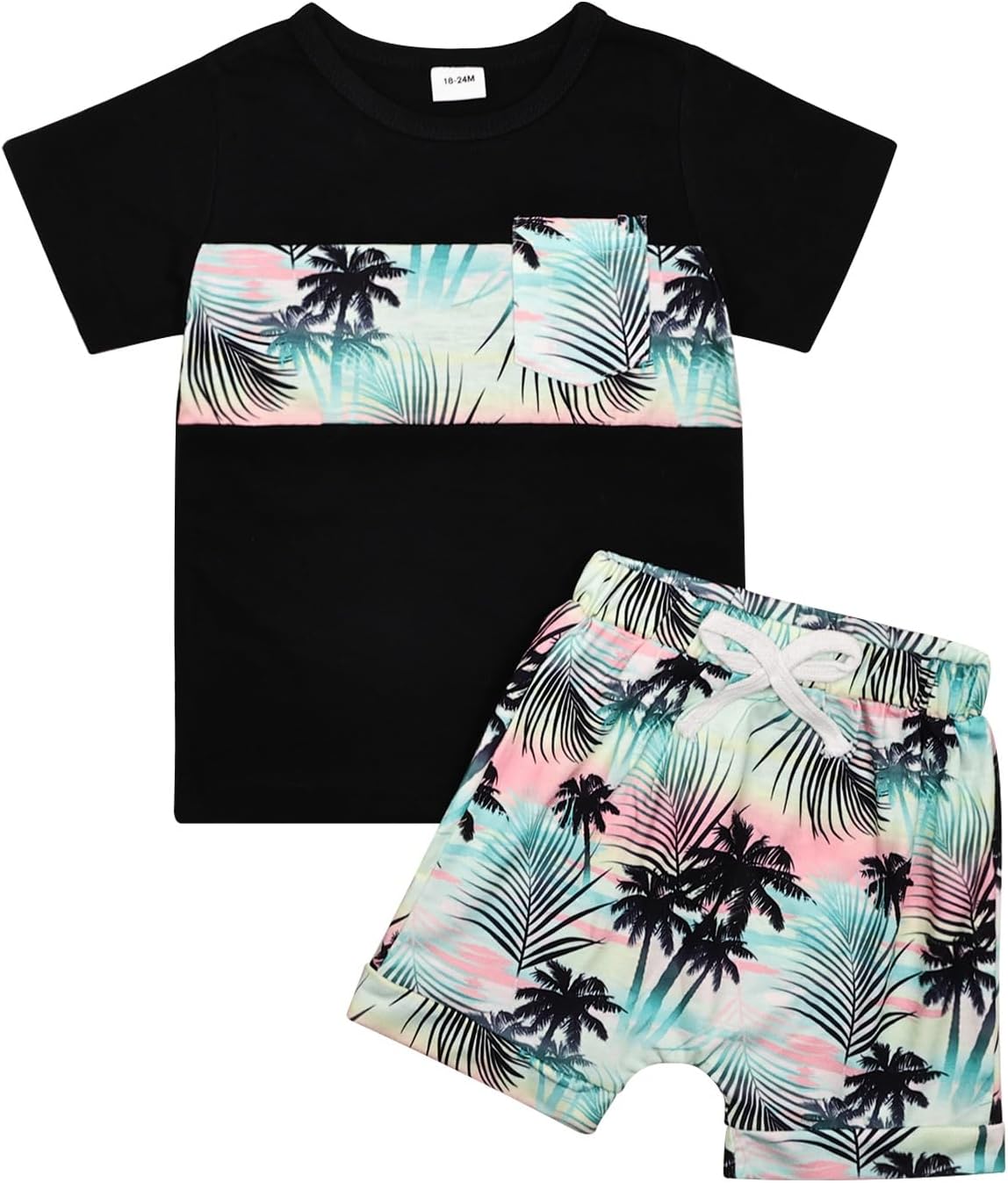 CETEPY Toddler Boy Summer Outfit Set 12M-4Y