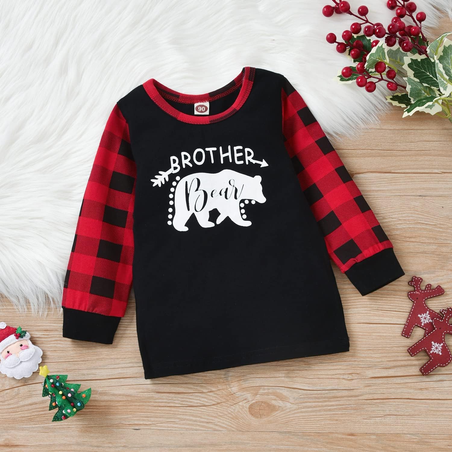 Aalizzwell Baby Romper Brother Set