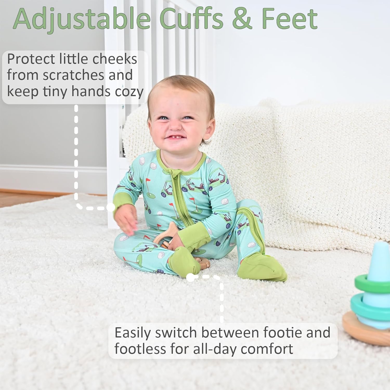LollyBanks Multi-Season Baby Pajamas - Super Soft Comfortable