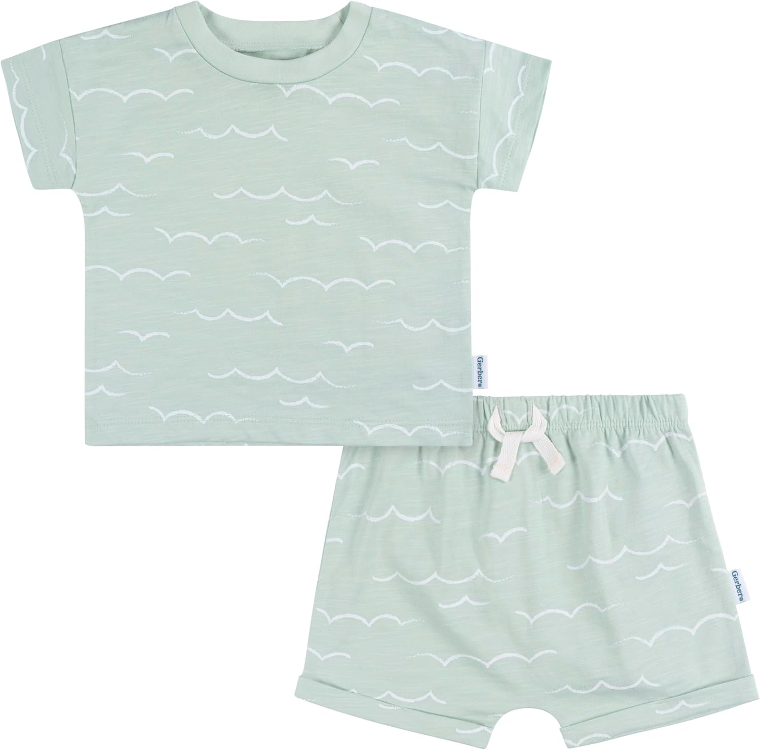 Gerber Baby Boys T-Shirt and Shorts Set - 1-Piece