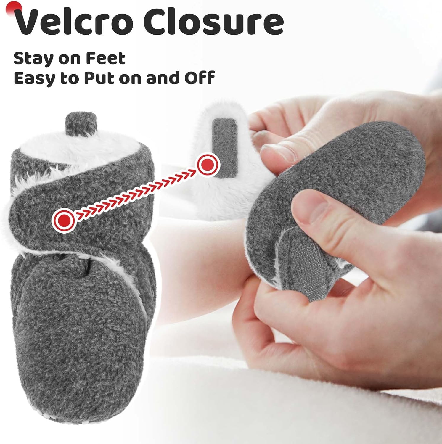 Pro Goleem Plush Fleece Booties