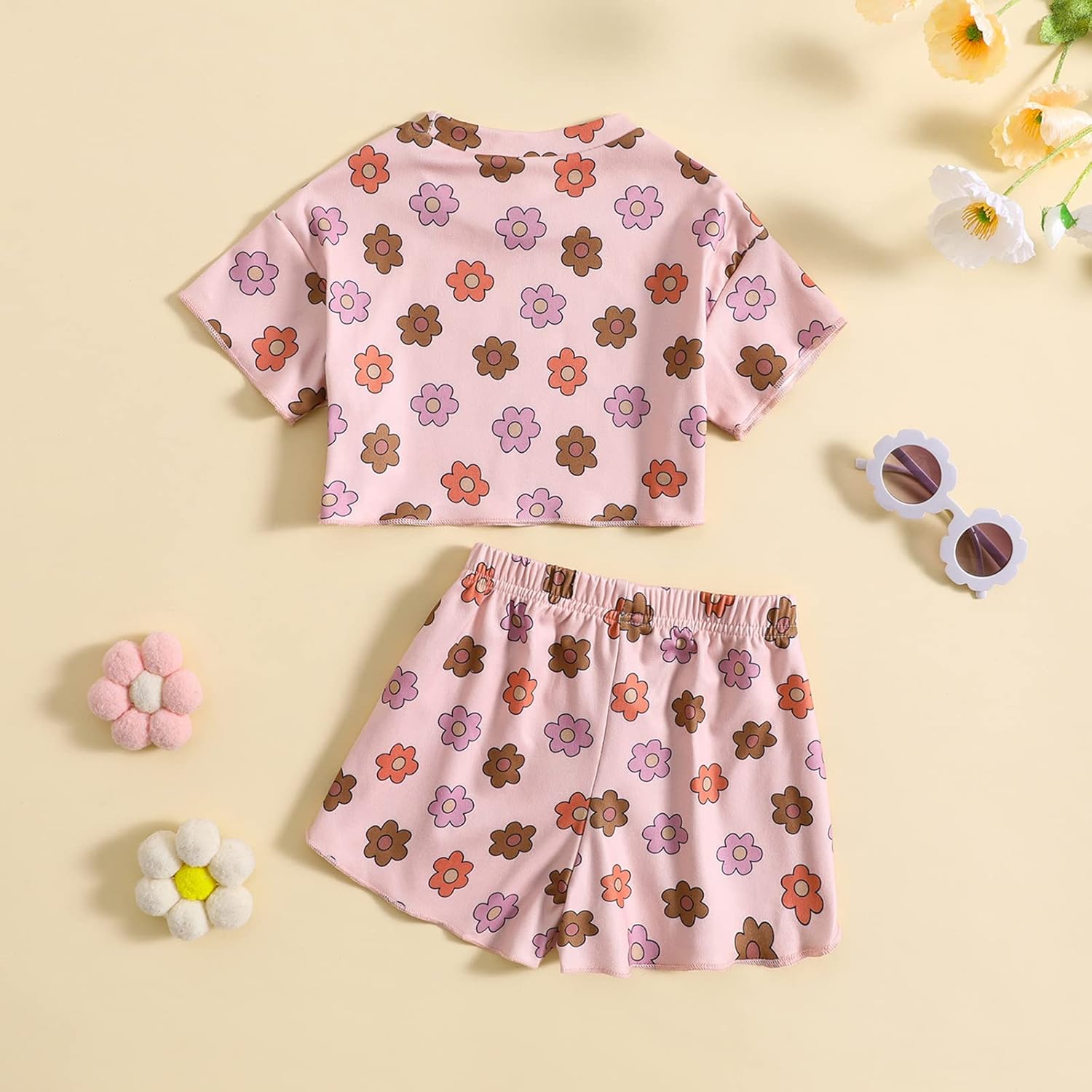 FYBITBO Summer Toddler Girl Outfit