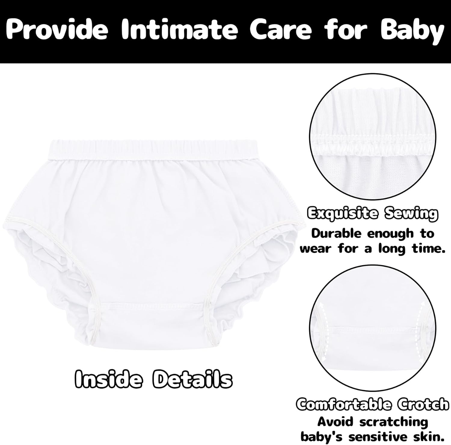 Perfect Fit Puff Ruffle Diaper Unused