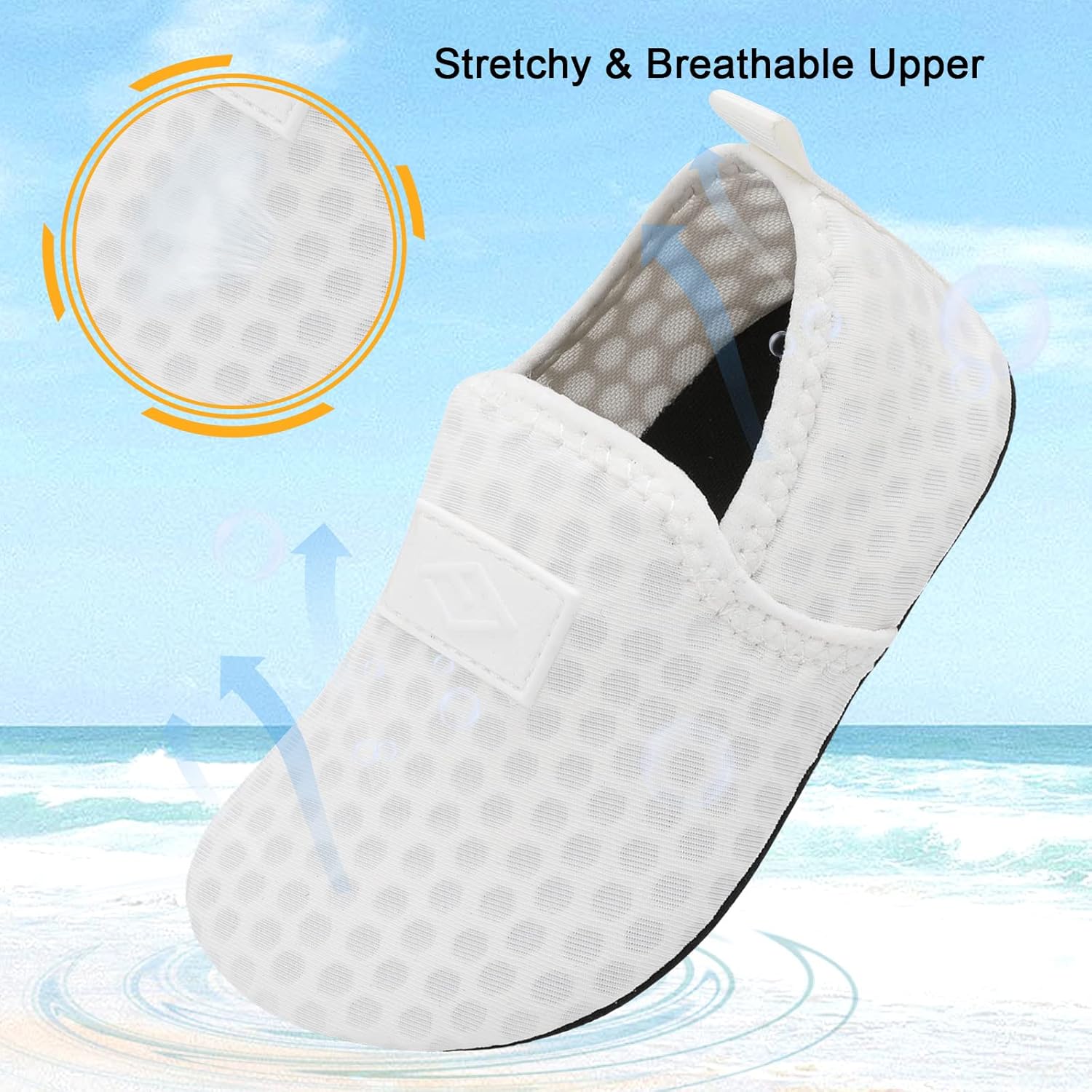 Lefflow toddler quick dry slip on water shoes