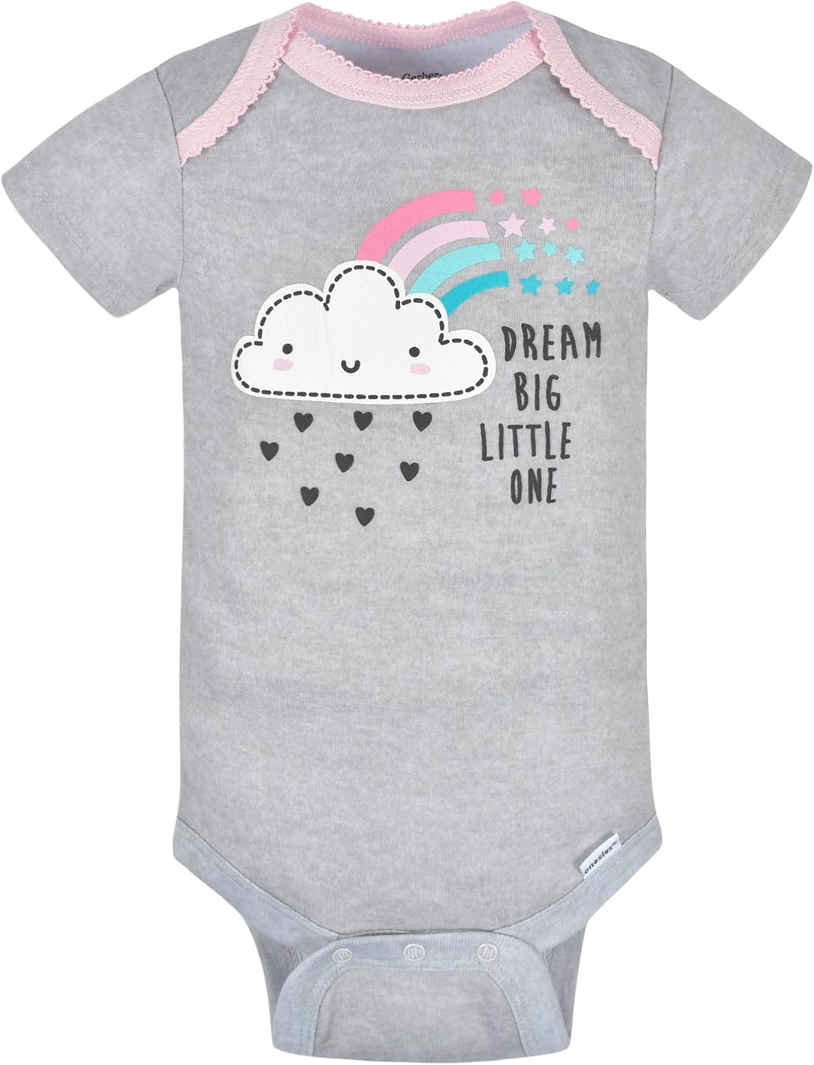 Gerber Baby Girls 8-Piece Onesies Bodysuits