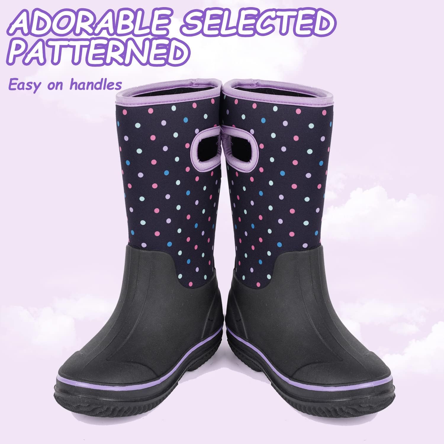 Outee Toddler Kids Rain Boot