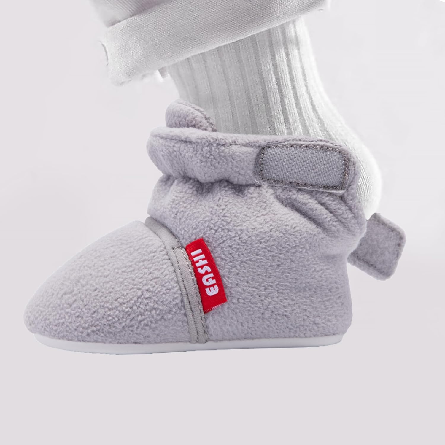 Eashi Baby Booties - Soft Non-Slip Warm Toddler Shoes