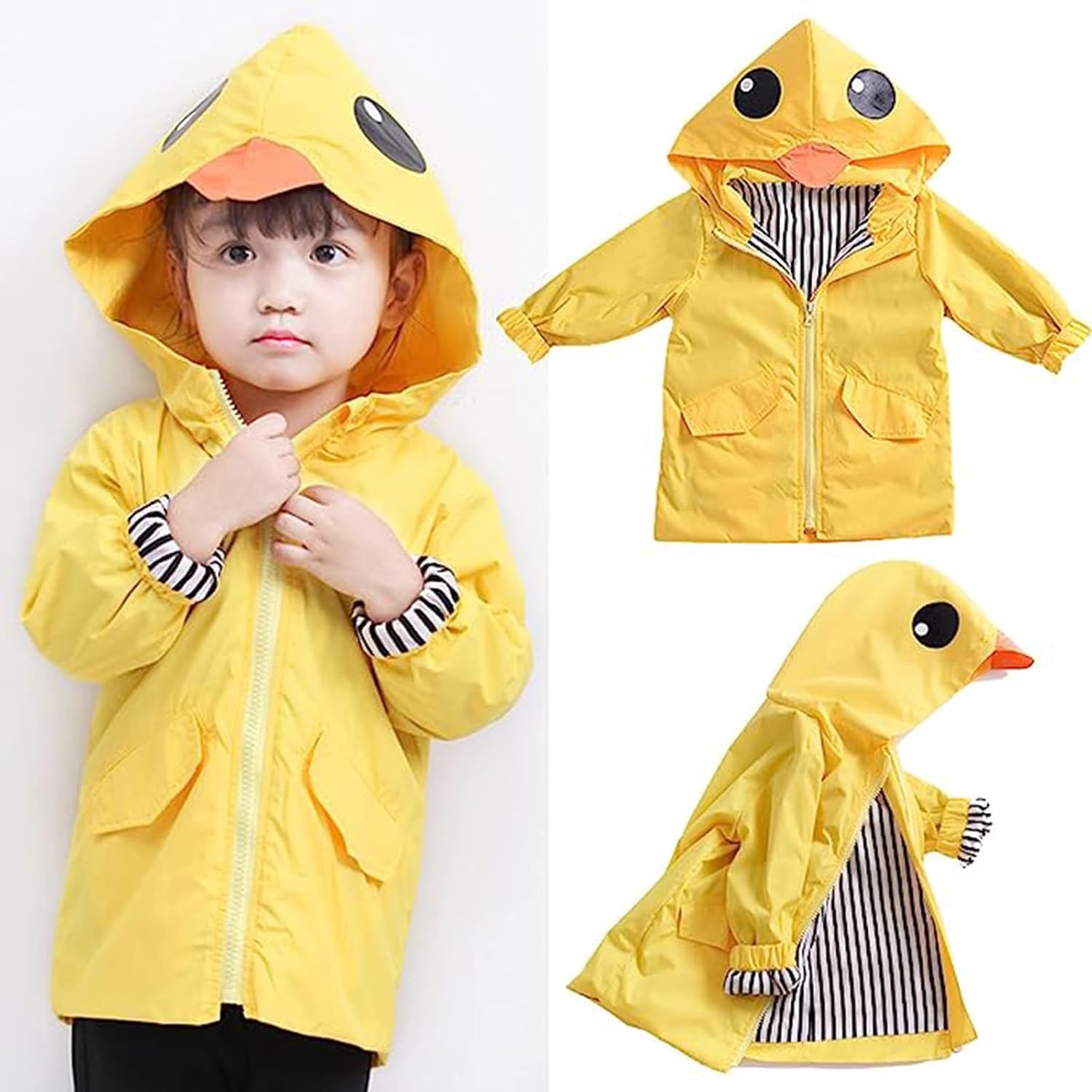 Perfect Toddler Duck Rain Jacket - Stay Dry Warm