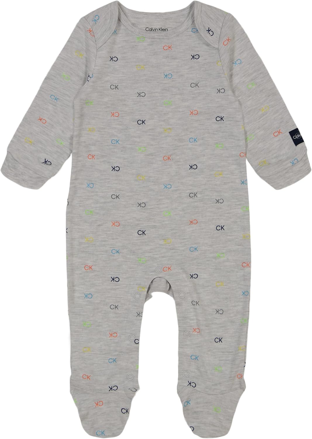 Calvin Klein Baby Boys Footed Coverall Comfort Style