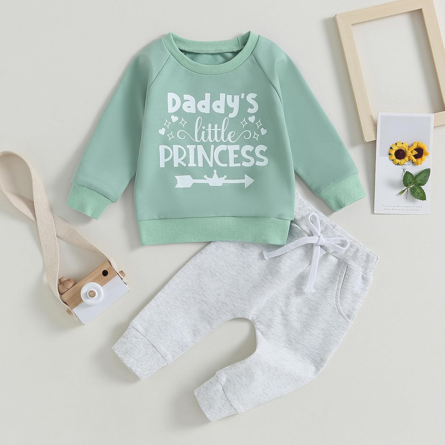 Cotton Blend Toddler Outfit Set