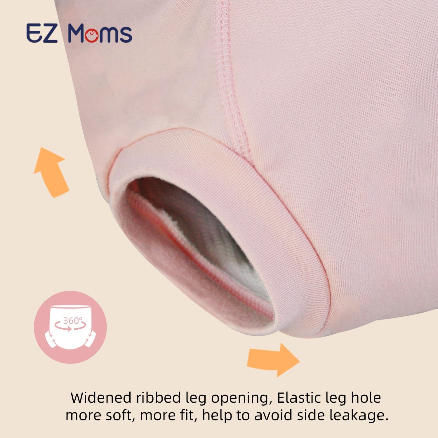EZ Moms 6-Pack Toddler Potty Training Underwear