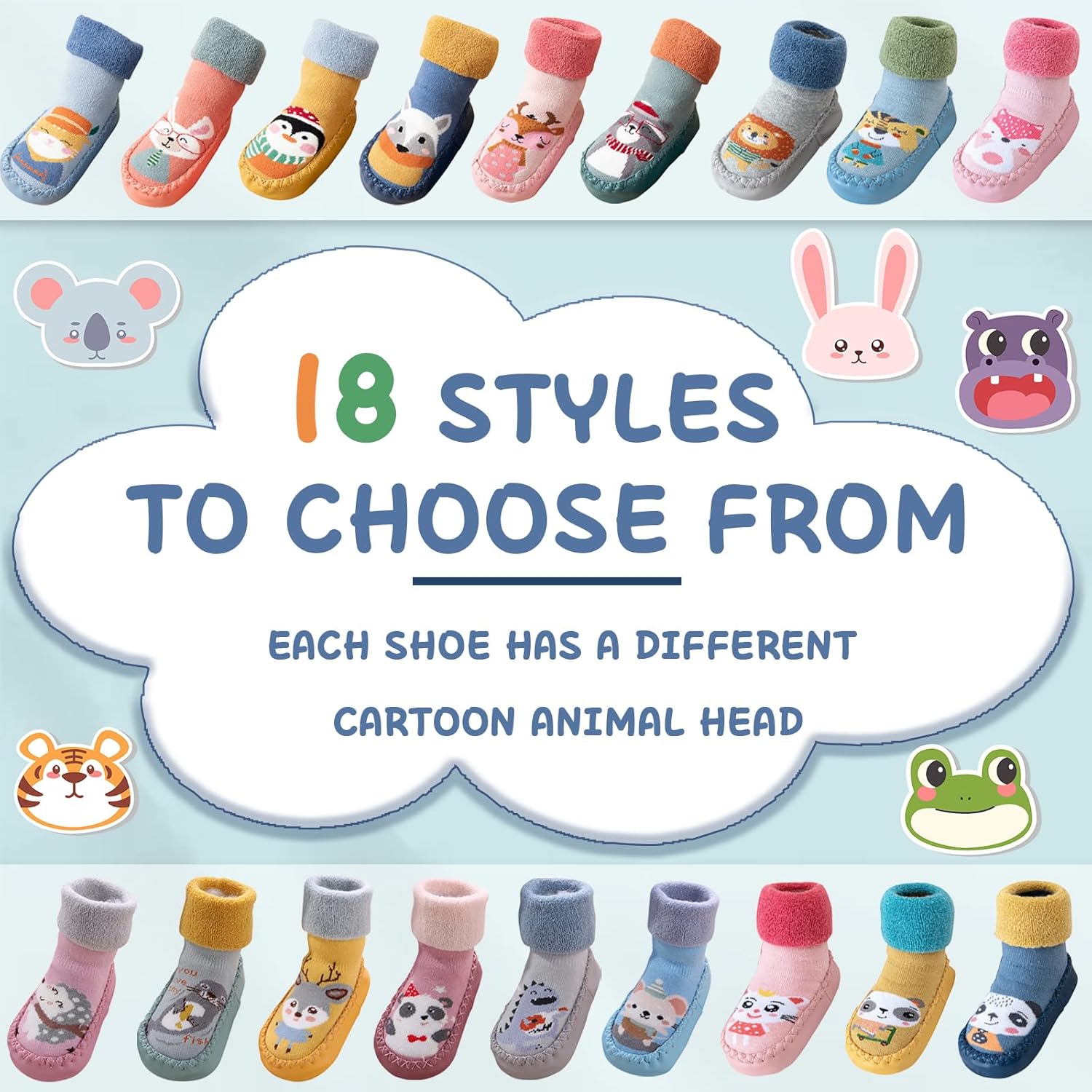 Personalized Baby Slipper Socks
