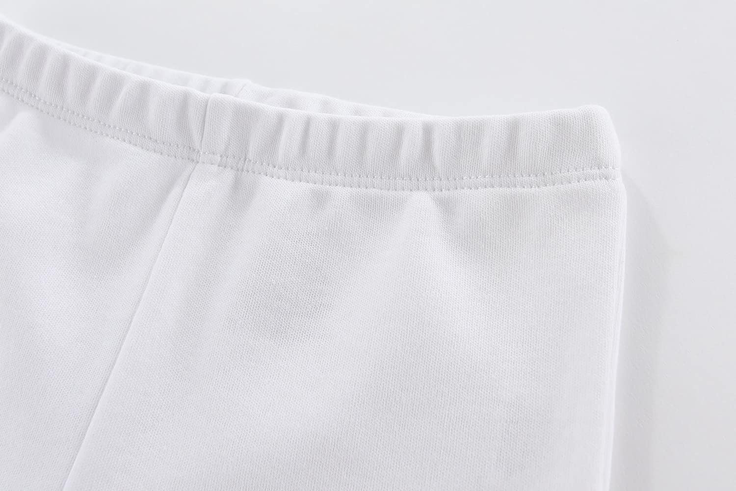Chamie Unisex Newborn Baby Leggings 4-Pack Cotton Embroidery 0-24 Months