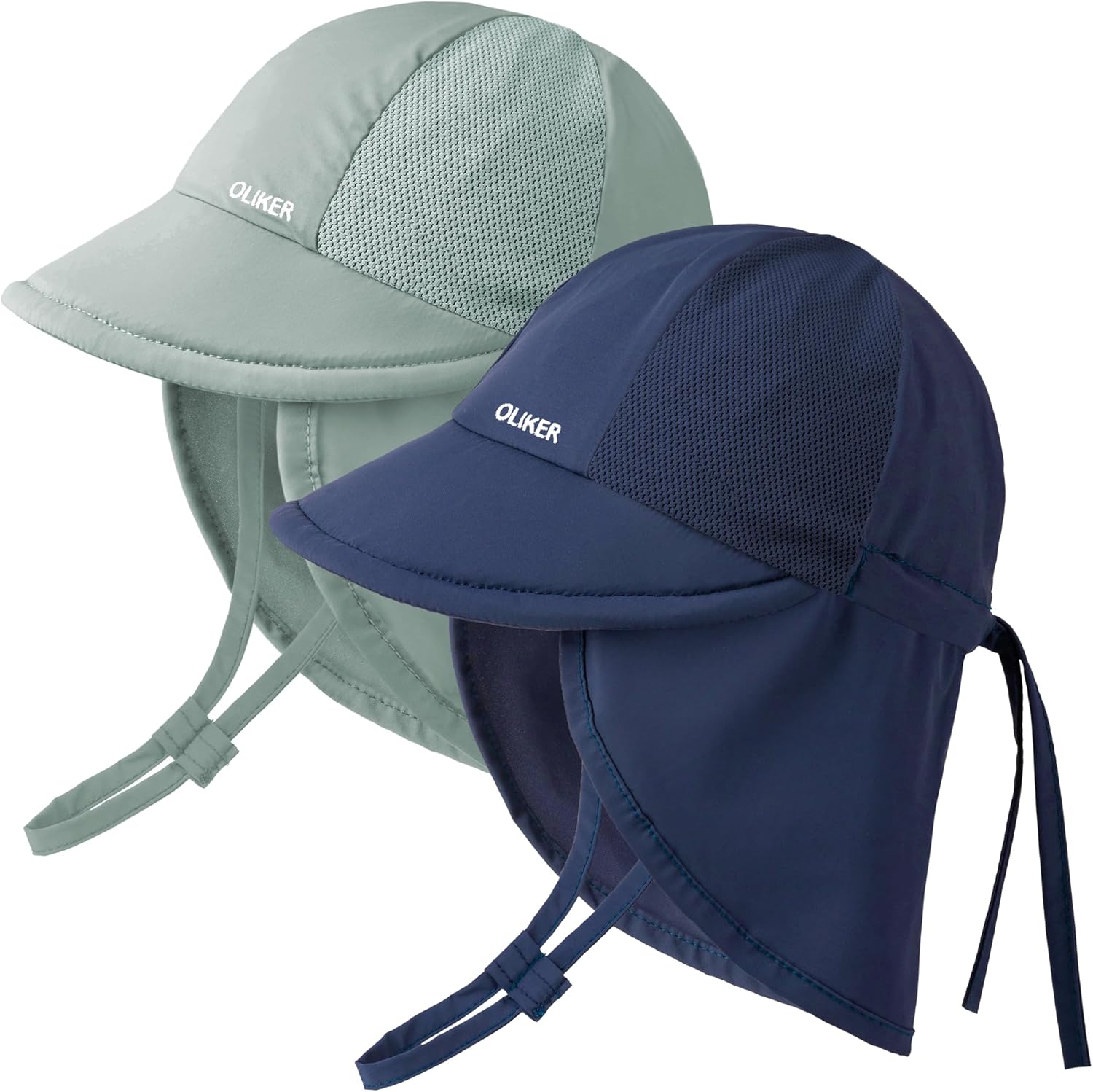 2-Piece Baby Sun Hat Set - UPF50 Quick-Drying toddler-friendly