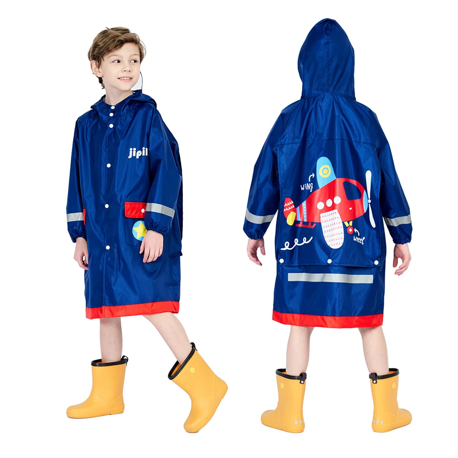 Fewlby Kids Raincoats Safe Durable Stylish