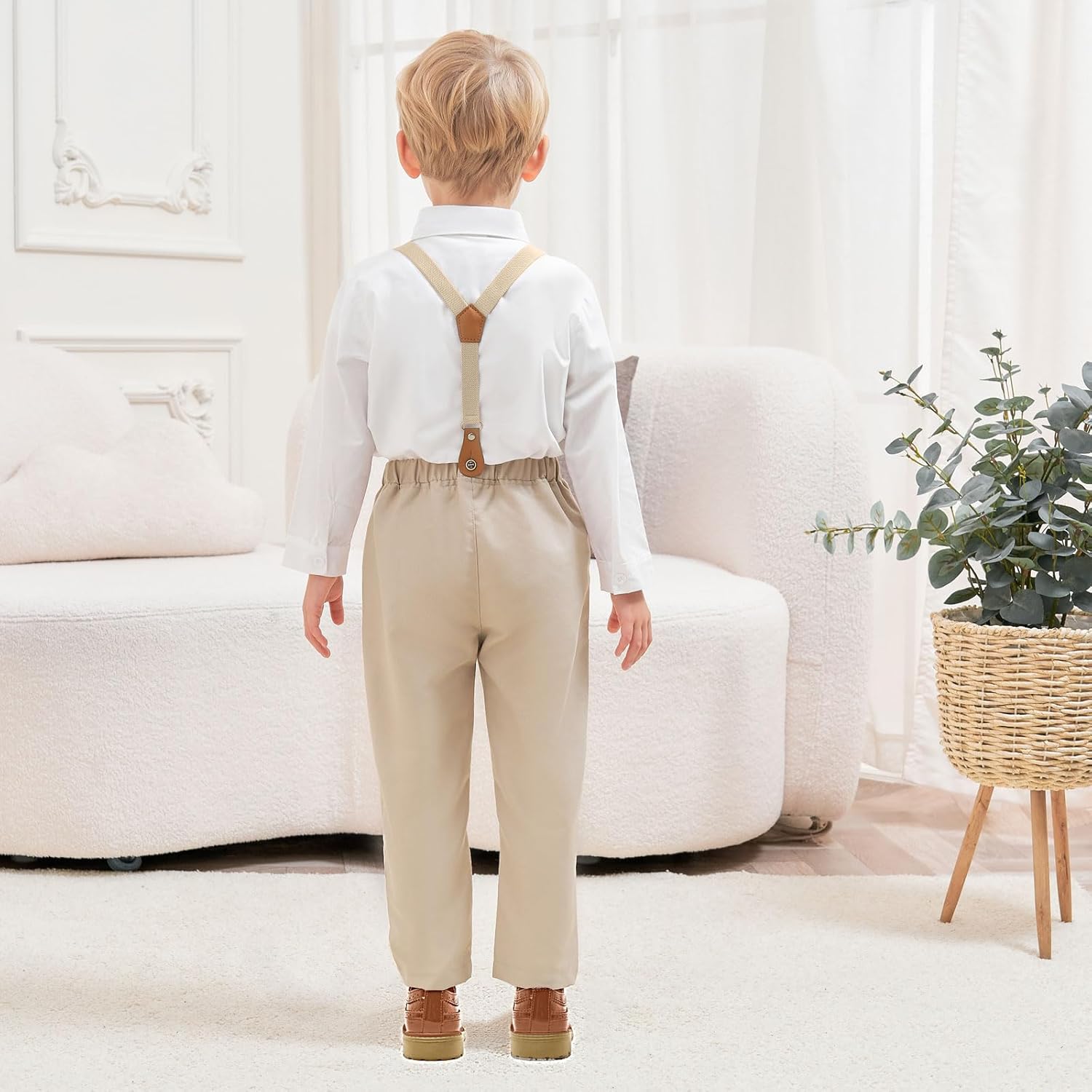 Stylish comfy Toddler Boys Button-Down Nobody