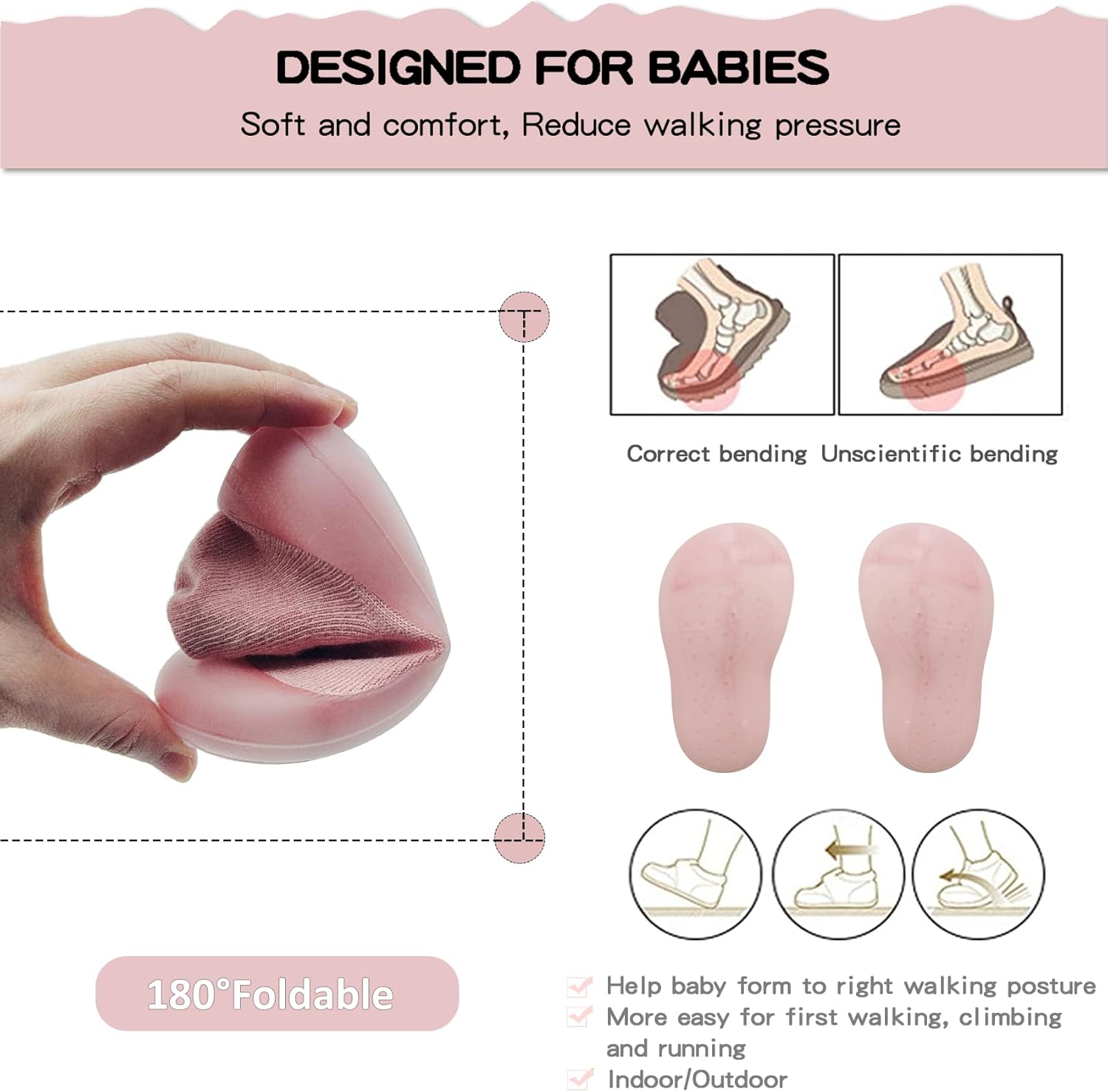 Baby Girl Sock Shoes Soft Non-Slip Indoor Slippers