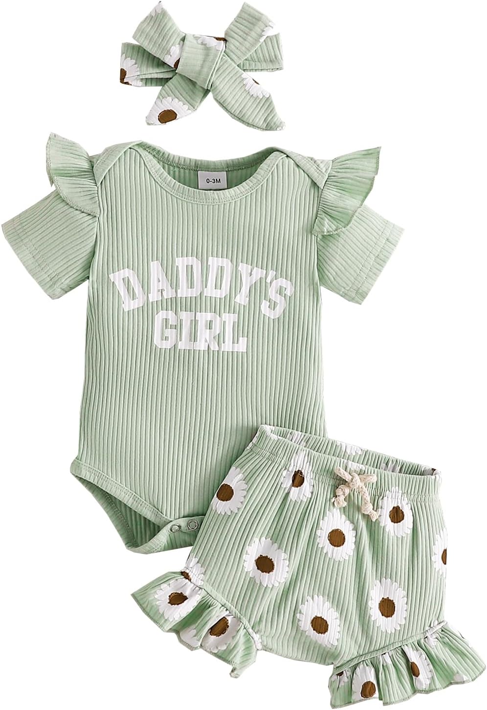Adorable 3PC Baby Outfit