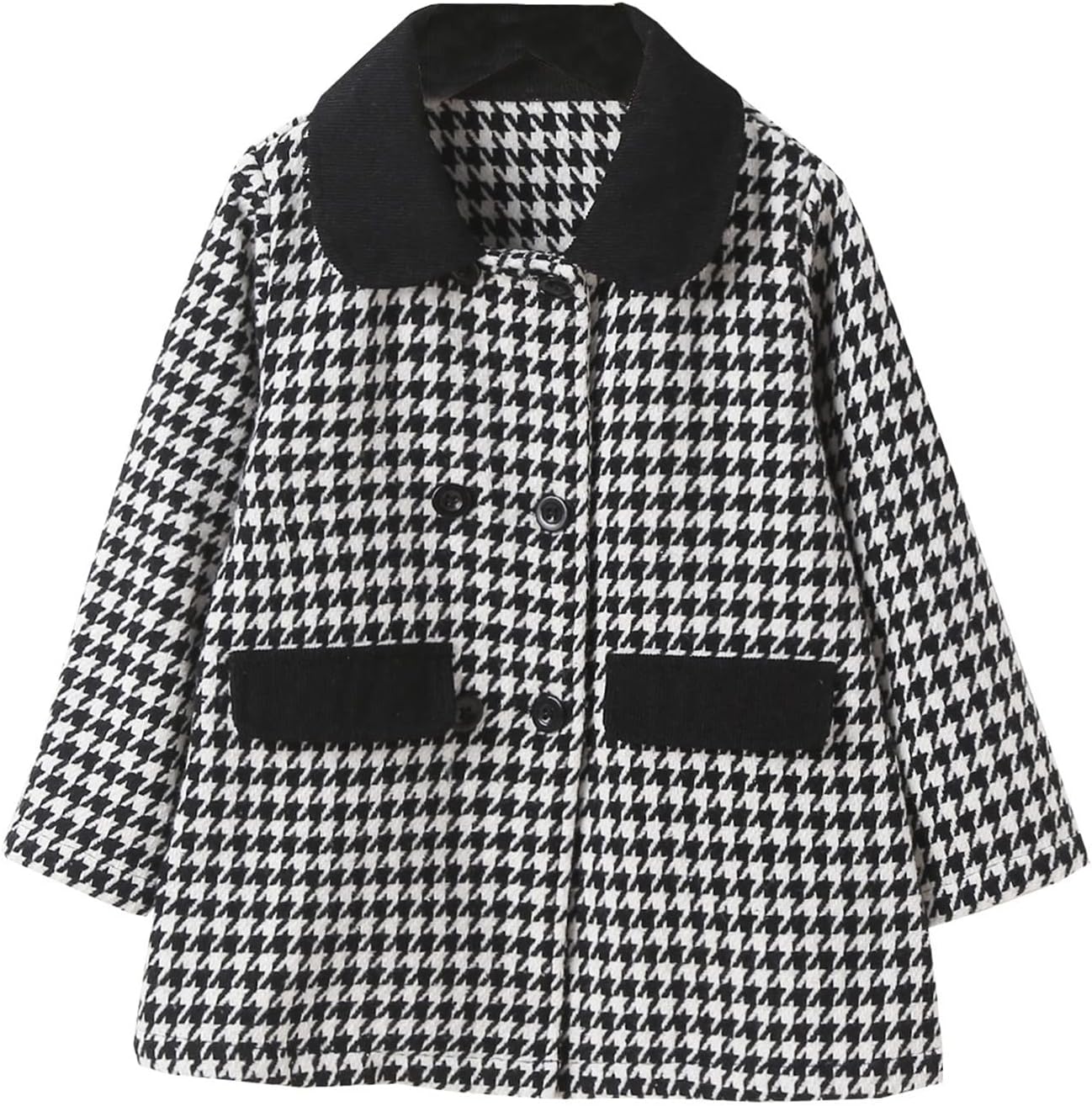 Toddler Houndstooth Coat