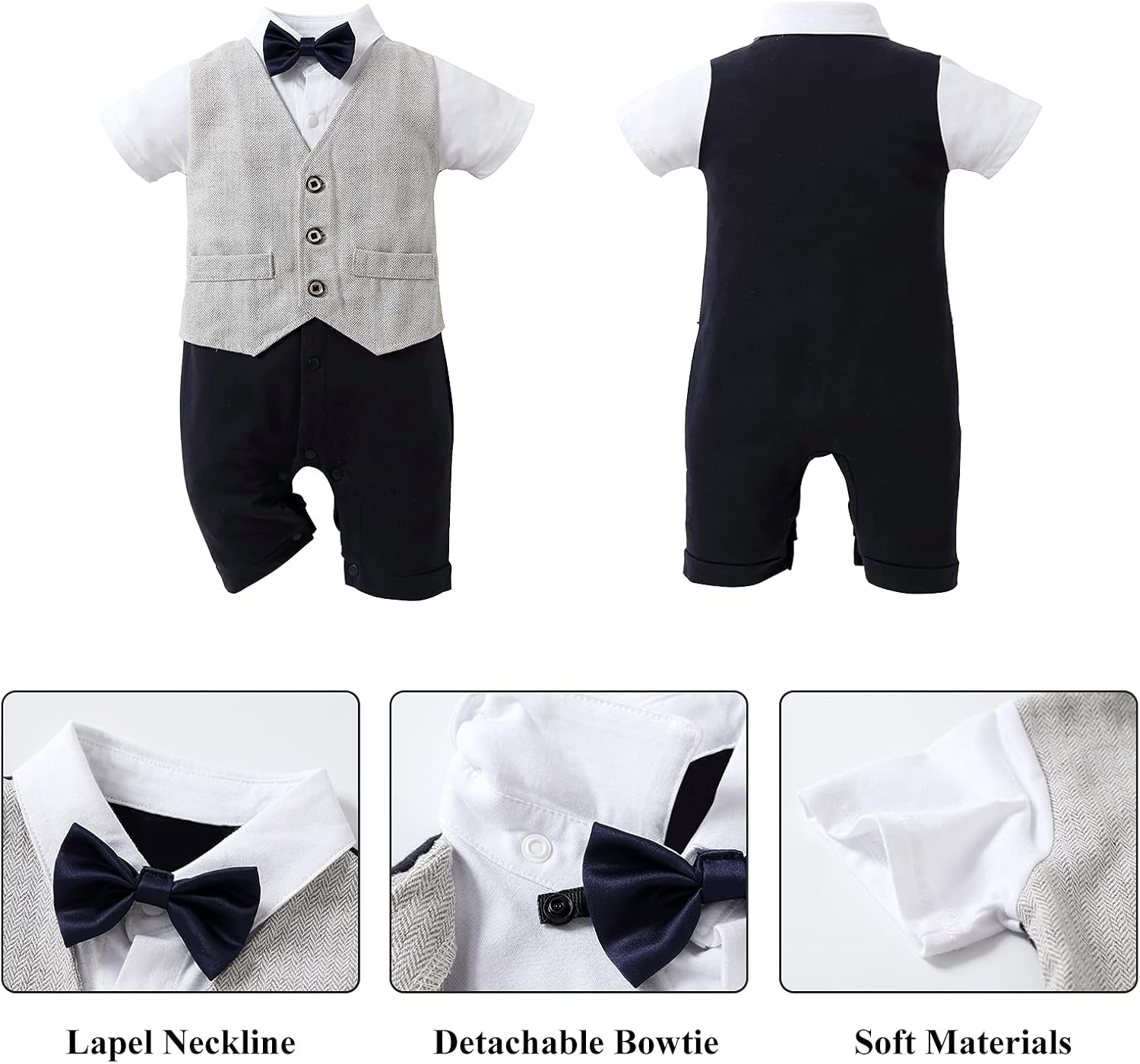 HOSUKKO One-Piece Romper for Babies