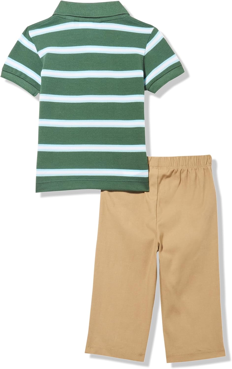 Lacoste baby boys Striped Polo and Pant Layette Set 1