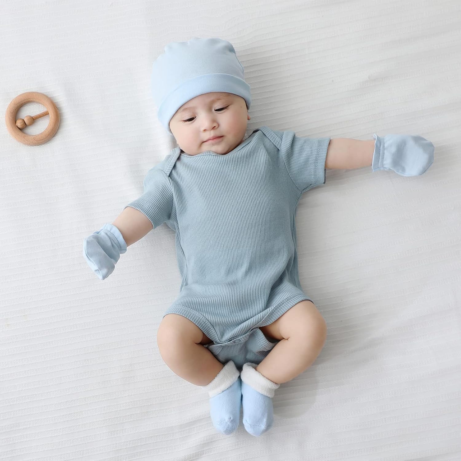 MAMIMAKA Baby Newborn Set Soft Cotton Praising Your Baby