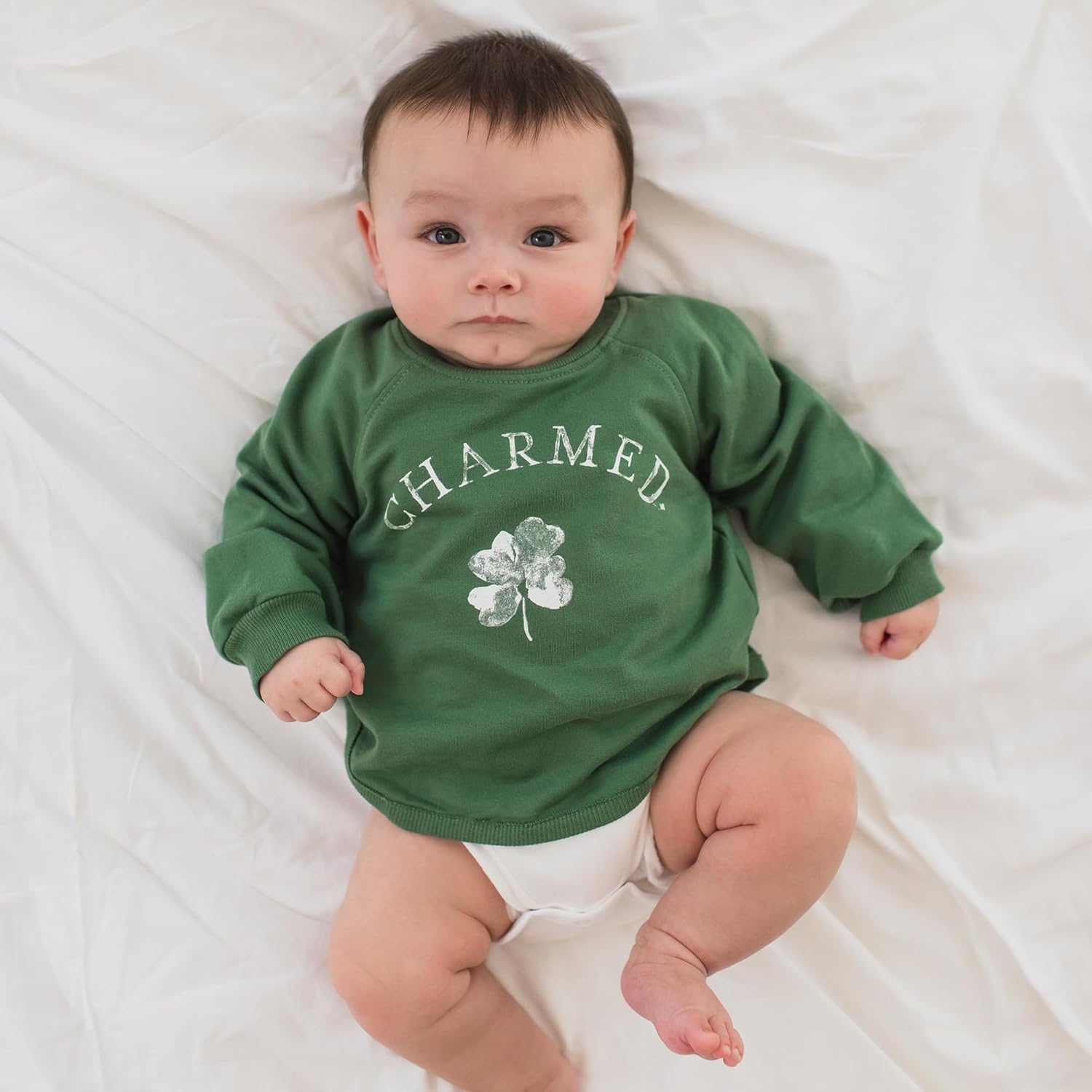 Burts Bees Baby Organic Cotton Crew Neck Sweatshirt