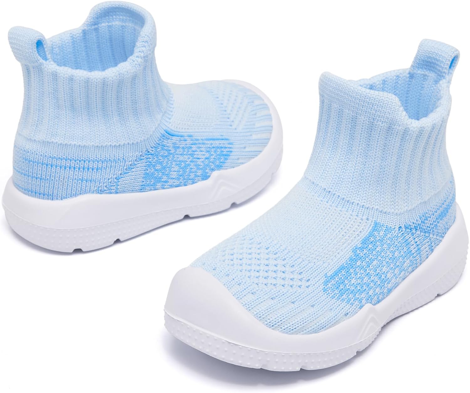 MORENDL Toddler Sock Shoes Non-Slip Walking Boots for Boys Girls