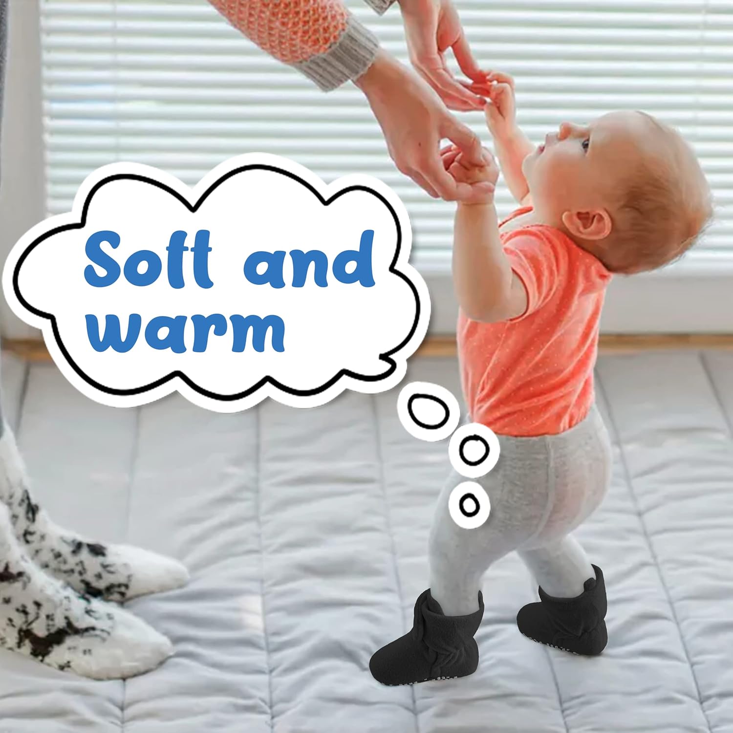 Pro Goleem Fleece Baby Booties