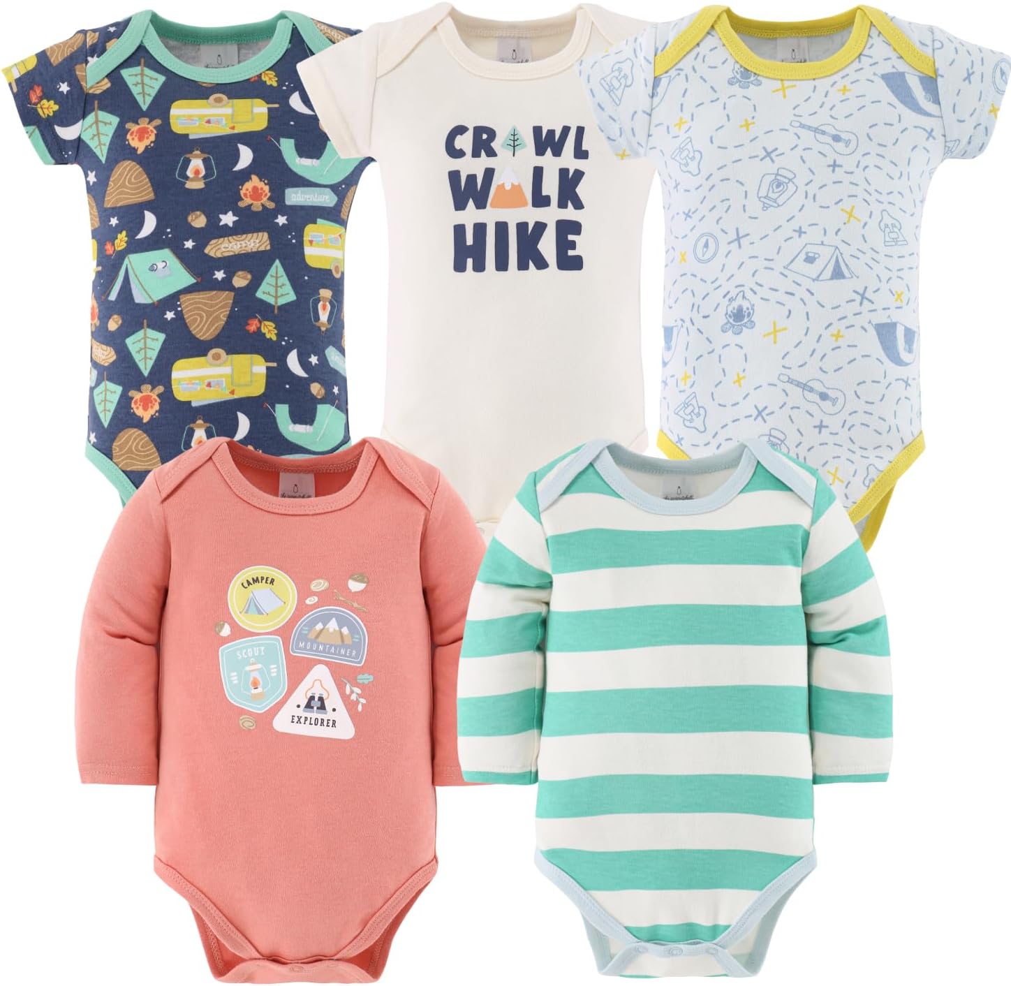 The Peanutshell Layette Gift Set - 30 Piece for Newborn Boys Girls