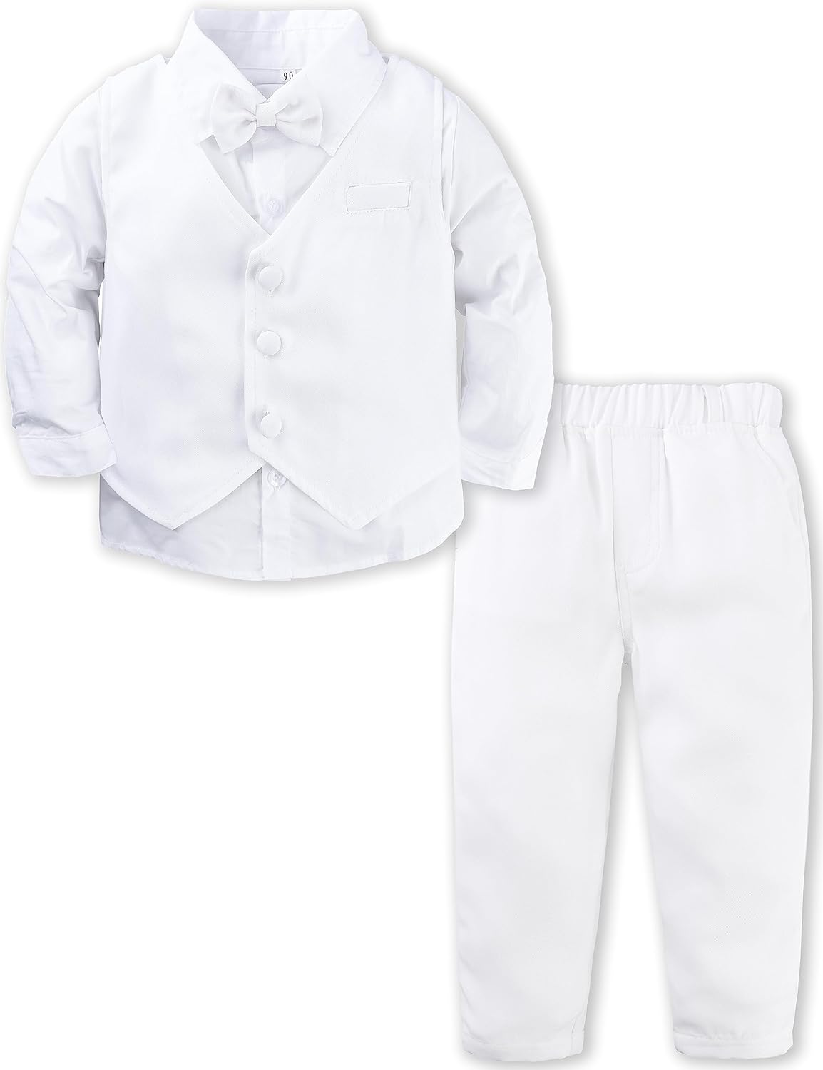 AJ Design Baby Toddler Boys Christening Tuxedo