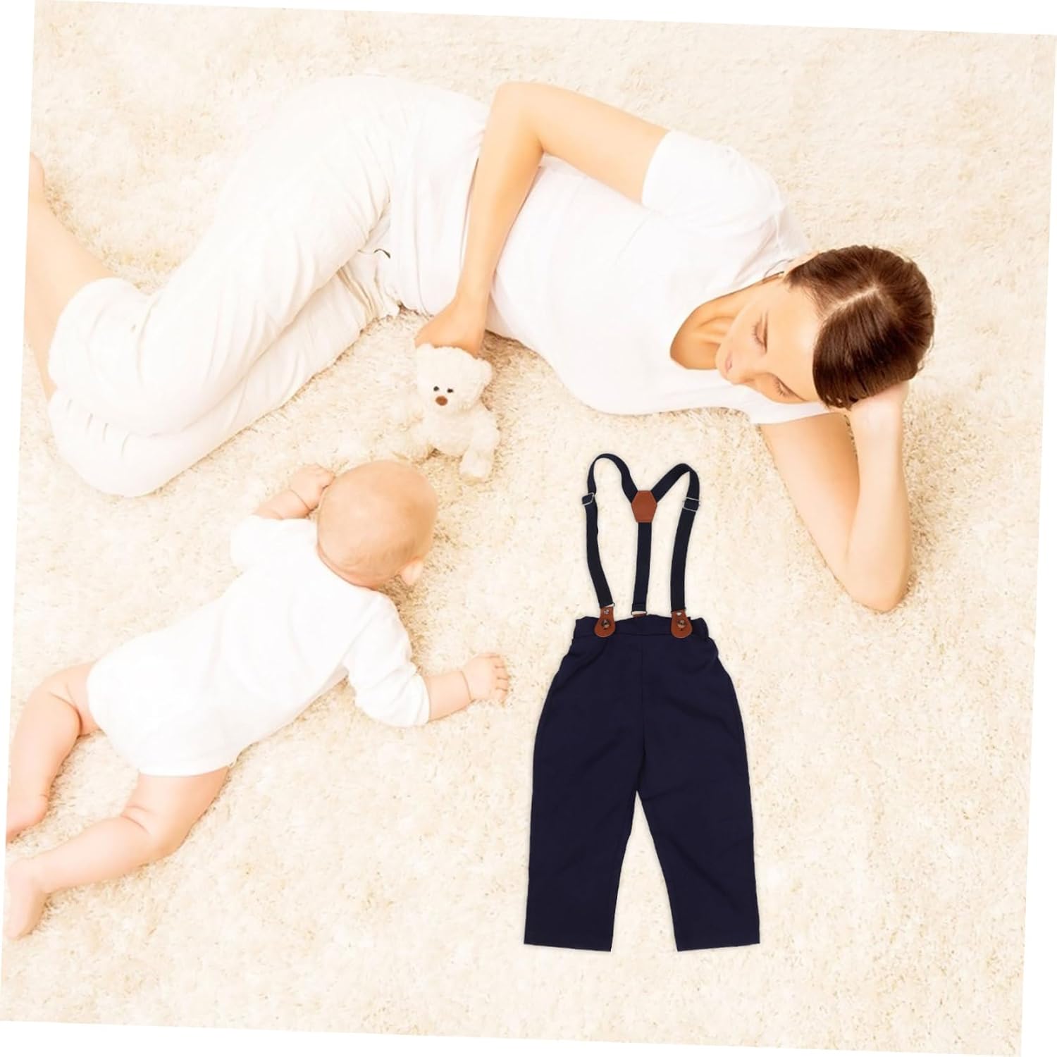 Beavorty Boys Long Sleeve Outfit for Autumn and Spring