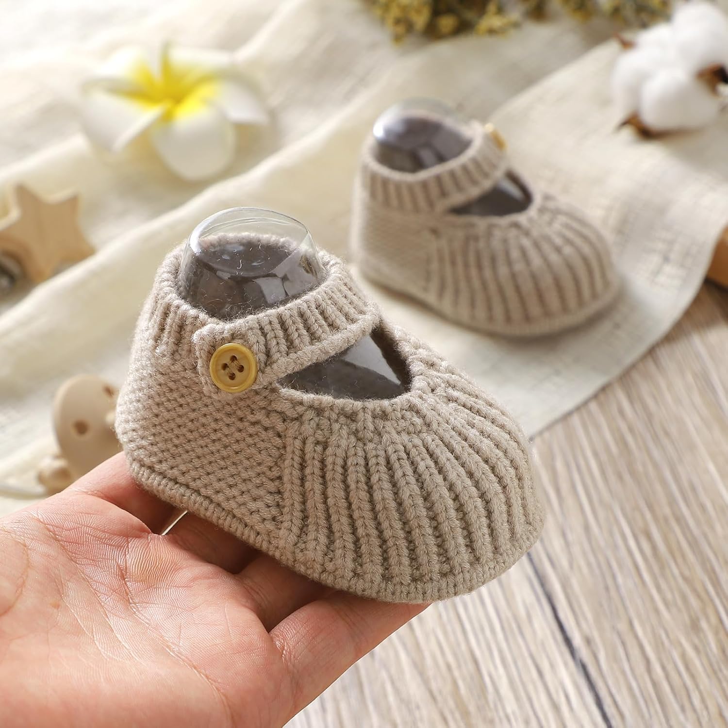 Perfect Newborn Booties for Crawlers Soft Warm for First Walkers