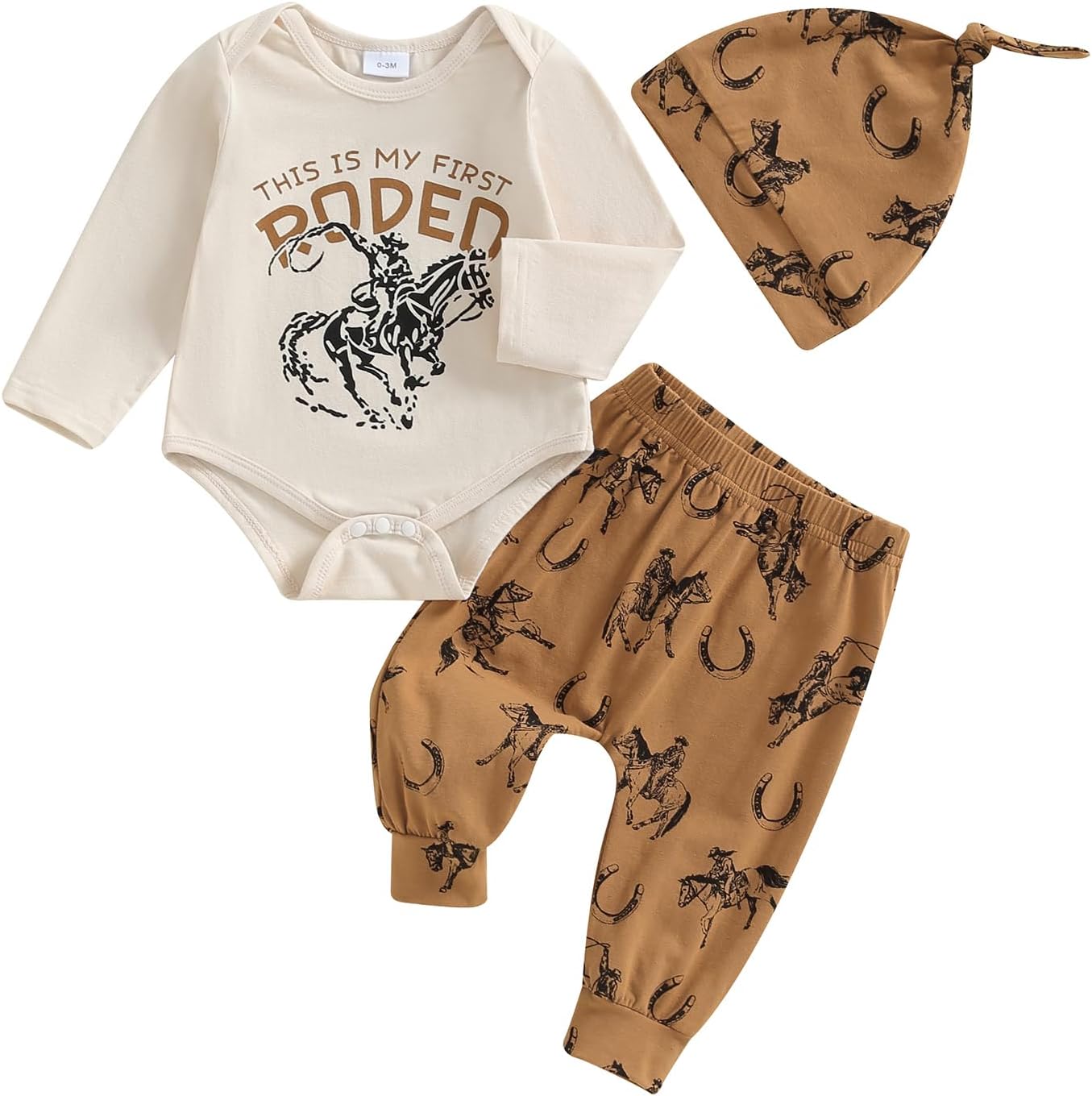 Chloe Fairy Newborn Cowboy Rodeo Outfit Set