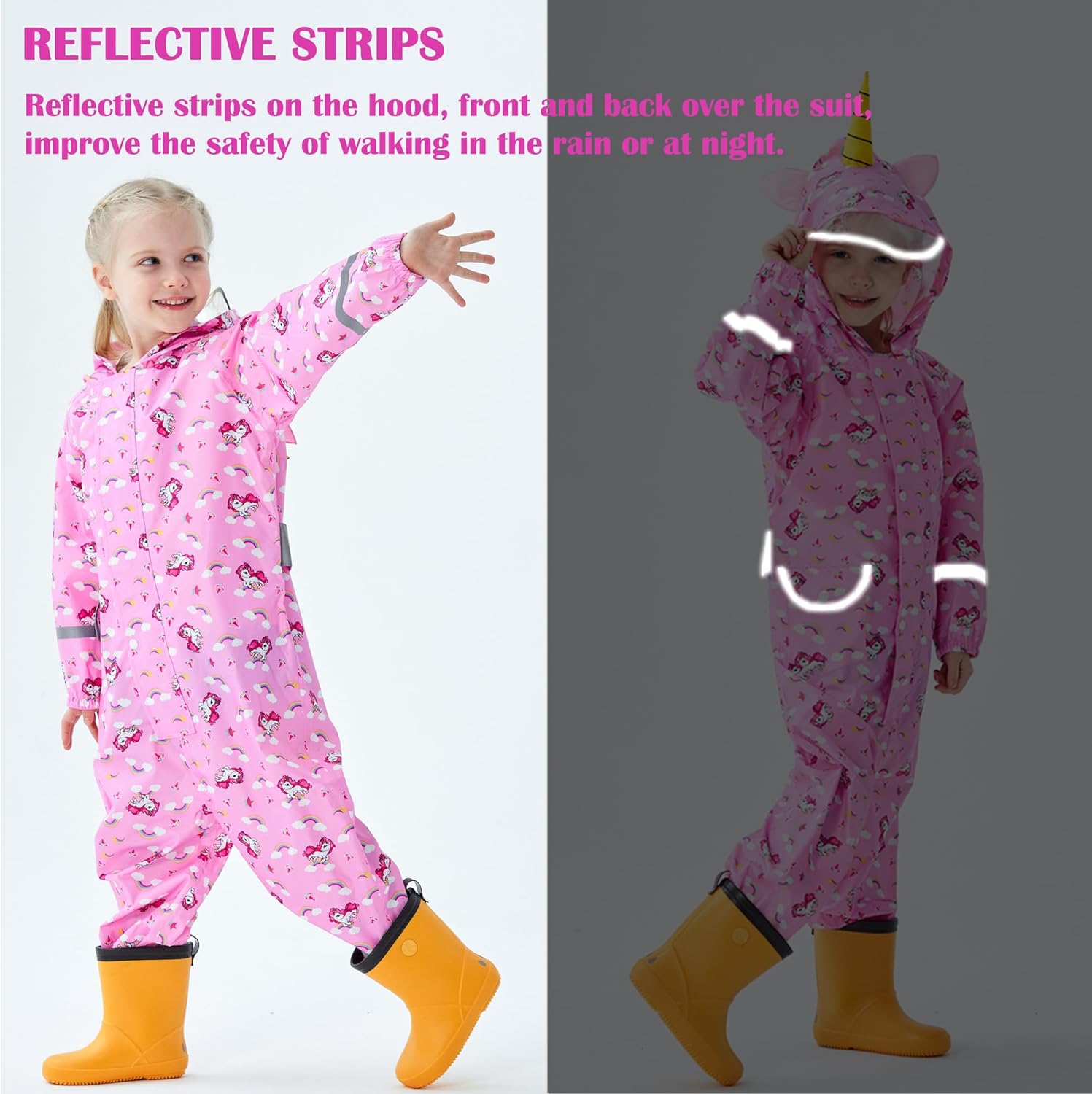 Fewlby kids rain jacket