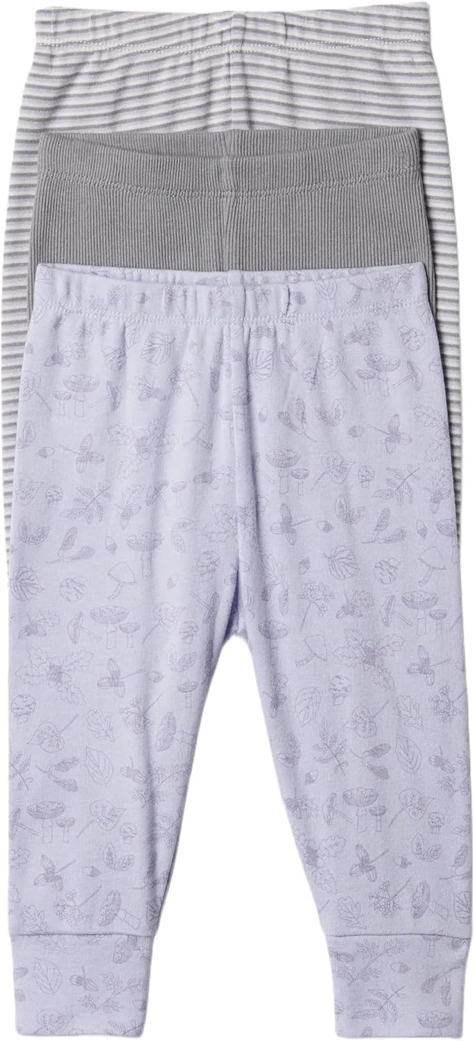 GAP Baby Boys 3-Pack Pull-on Pants - Jet Stream Blue