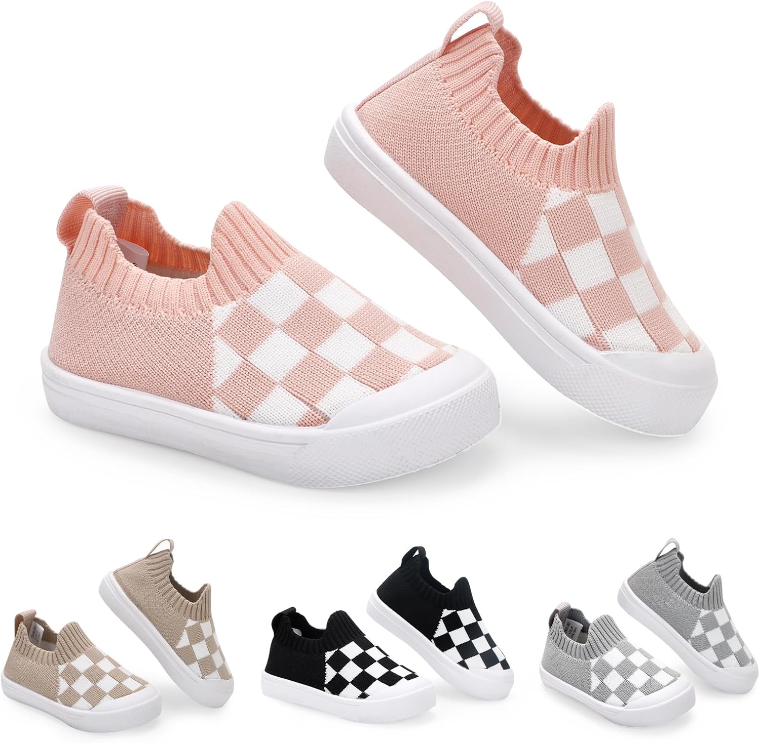 Cozy Toddler Mesh Shoes for Walking - Soft Non-Slip Breathable
