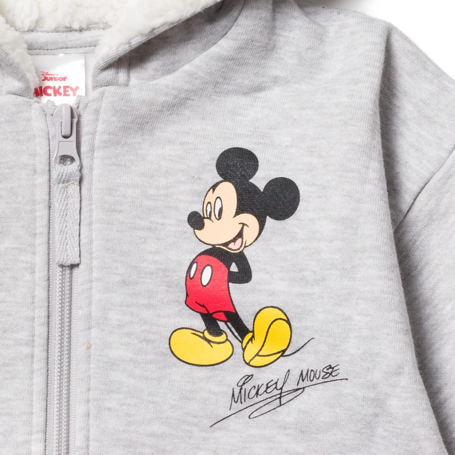 Mickey Mouse Simba Fleece Zip Up Hoodie Newborn Toddler
