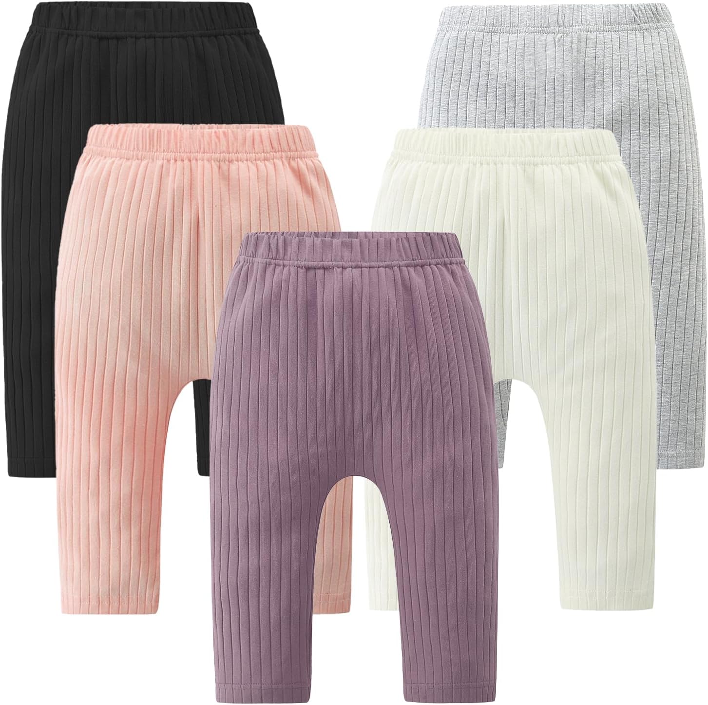 Cute comfy 5-packs for baby girls