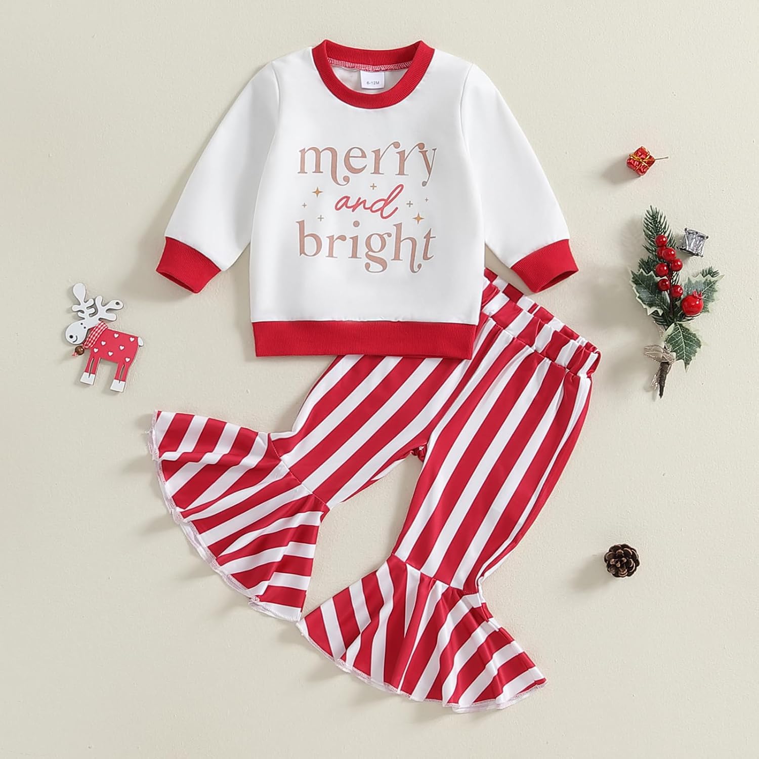 Perfect Christmas Baby Girl Outfit